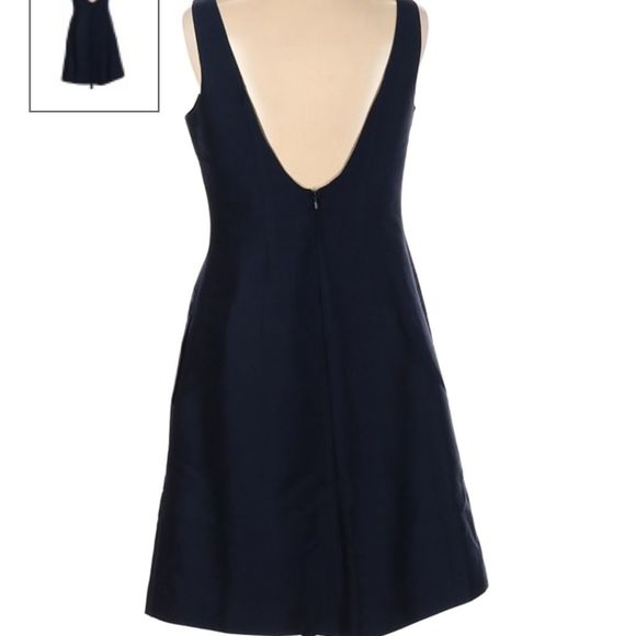 Banana Republic Navy Blue Dress sz 0 New with Tags - Picture 4 of 6